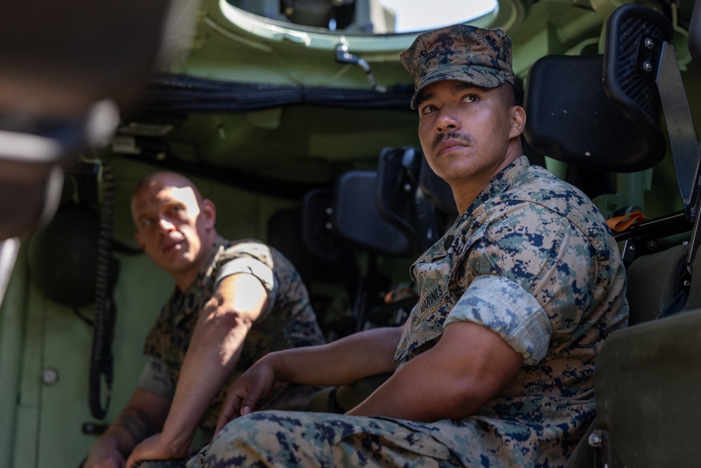 Amphibious Combat Vehicle Static Display