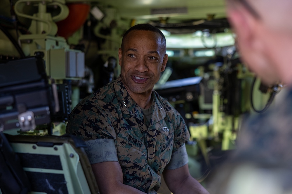 Amphibious Combat Vehicle Static Display