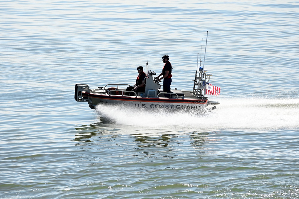 USCGC William Tate small-boat operations