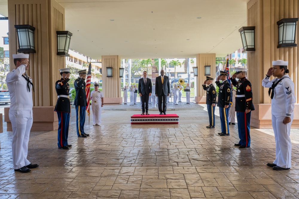 Secretary Austin hosts Deputy Prime Minister of Australia