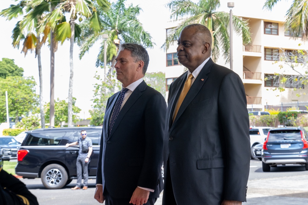 Secretary Austin hosts Deputy Prime Minister of Australia