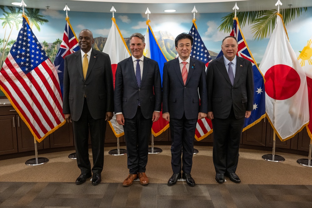 US, Aus, Phil, Japan multilateral exchange