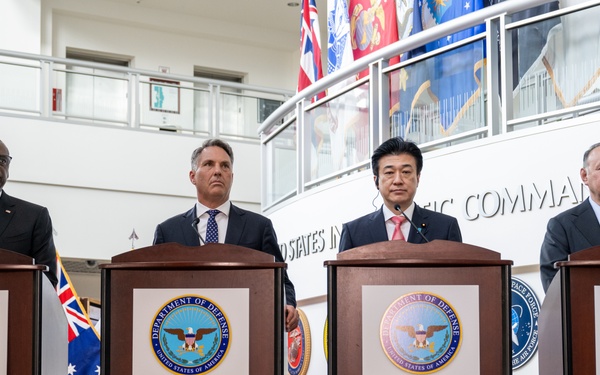 US, Aus, Phil, Japan multilateral press briefing