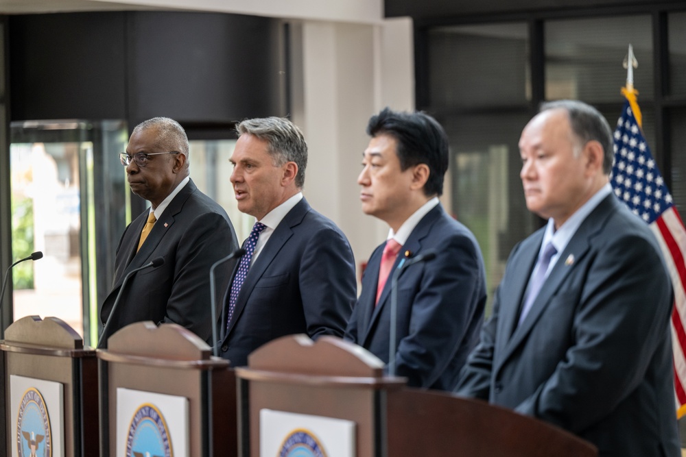 US, Aus, Phil, Japan multilateral press briefing