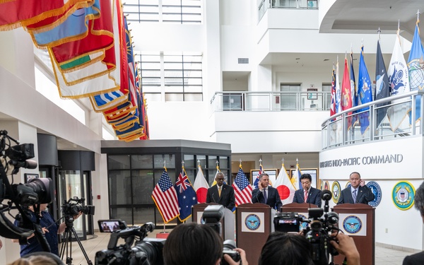 US, Aus, Phil, Japan multilateral press briefing