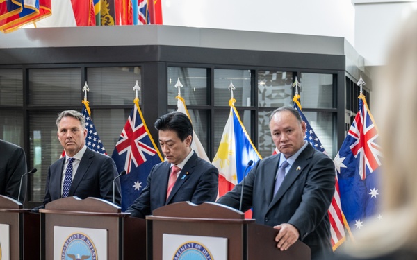 US, Aus, Phil, Japan multilateral press briefing