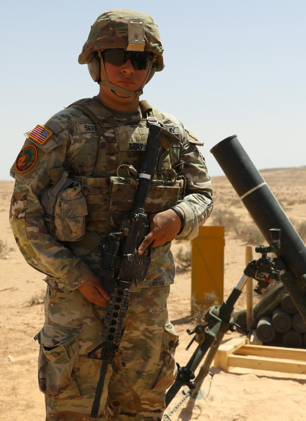 African Lion 2024 features 1st Battalion, 175th Infantry Regiment, at the mortar range