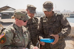 651st Quartermaster Company conducts water purification at African Lion 2024