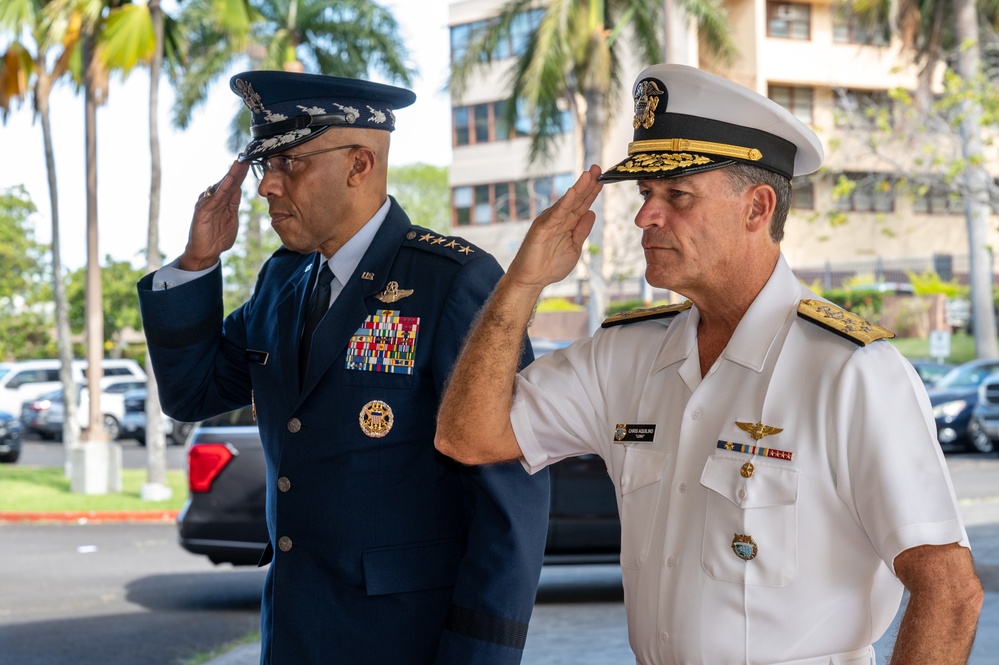 USINDOPACOM welcomes Chairman of the Joint Staff
