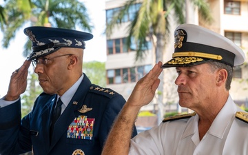 USINDOPACOM welcomes Chairman of the Joint Staff
