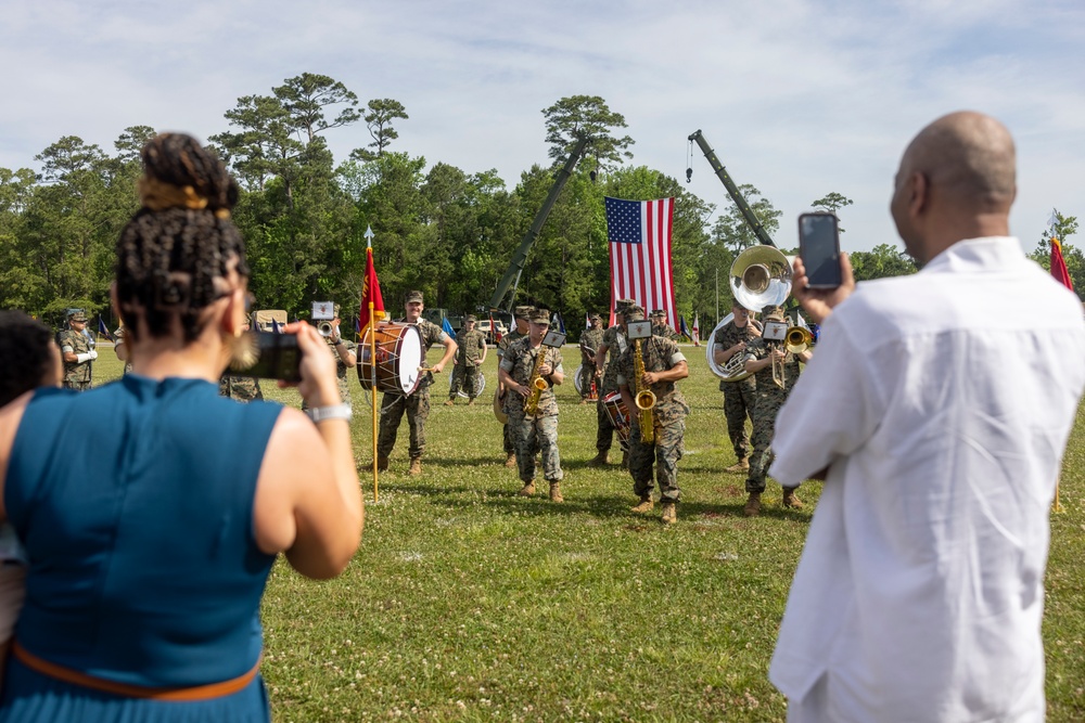 Combat Logistics Battalion 26 Change of Command