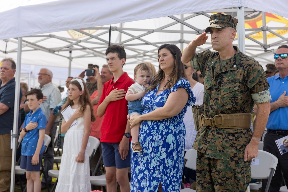 Combat Logistics Battalion 26 Change of Command