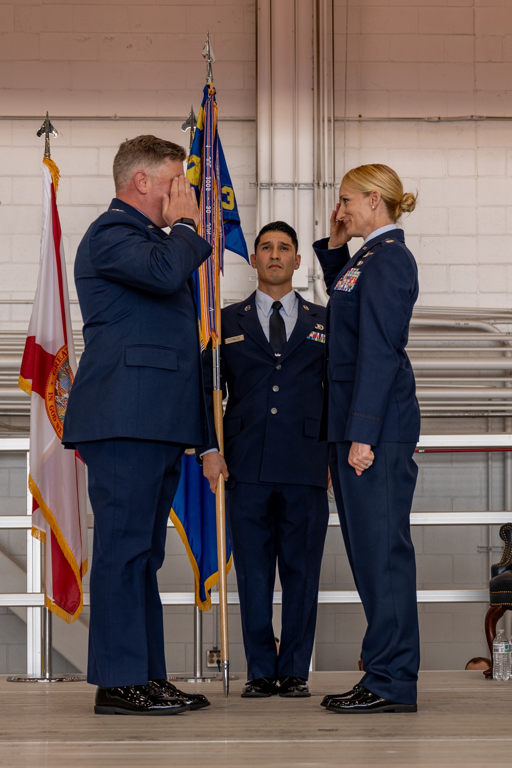 319th change of command and reassignment