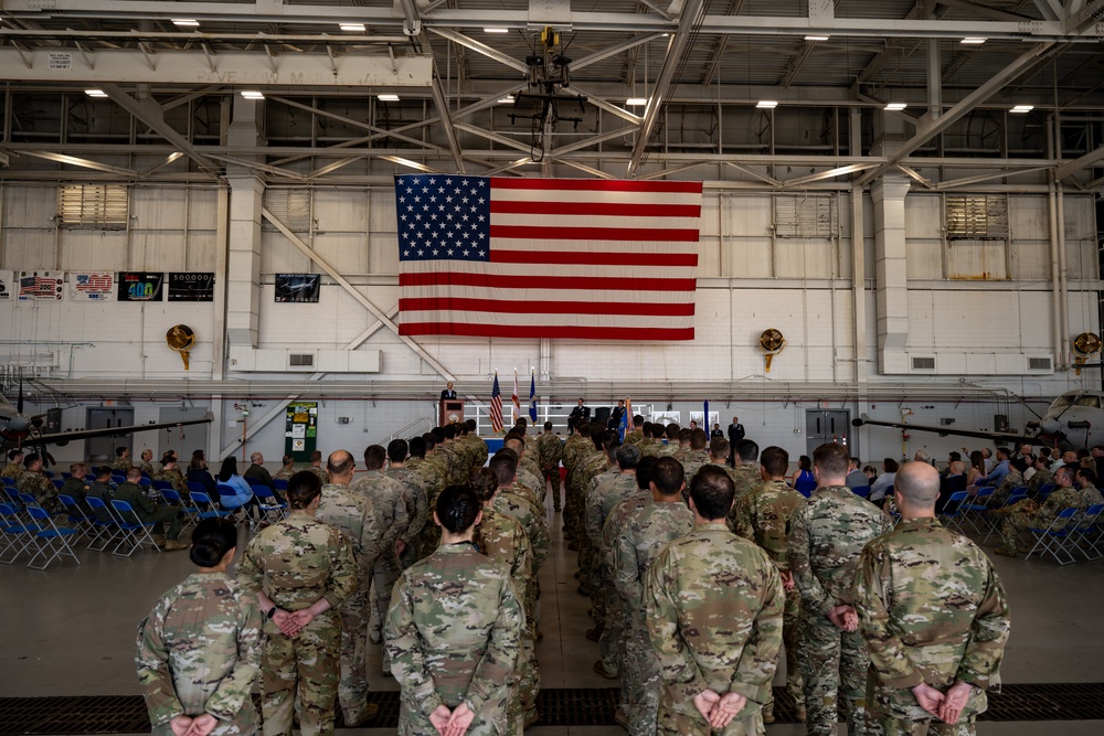 319th change of command and reassignment