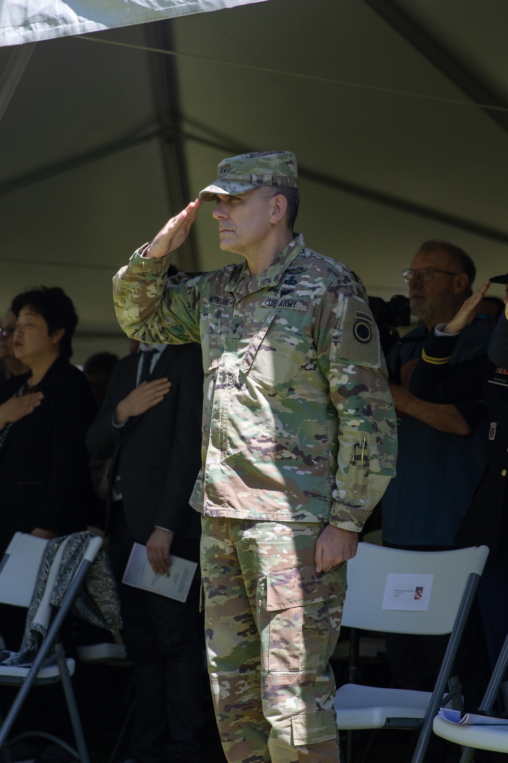 DuPont Purple Heart City and Congressional Gold Medal Ceremony