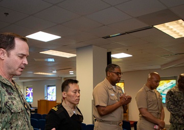 Naval Medical Forces Atlantic Chaplains Observe National Day of Prayer