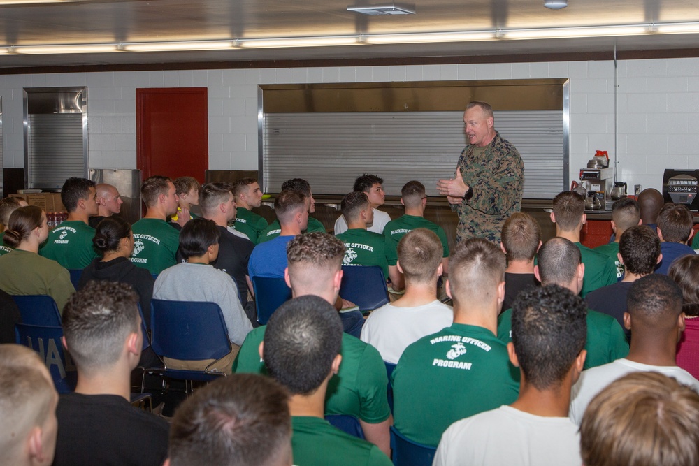 Officer Selection Candidates attend OCS Prep