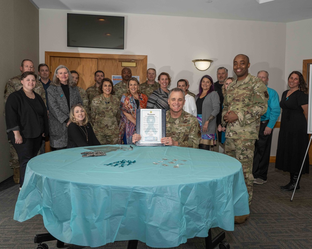 SAPR Month Proclamation Signing