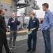 Raytheon Australian Company Tours USS Carl Vinson (CVN 70)