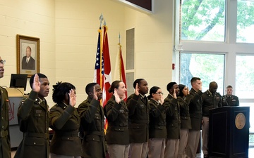 SMDC leader commissions local ROTC cadets