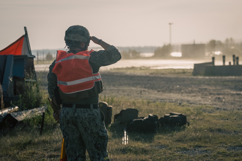 U.S. Marines and Sailors conduct the Annual Amphibious Mobility Exercise at MCAF