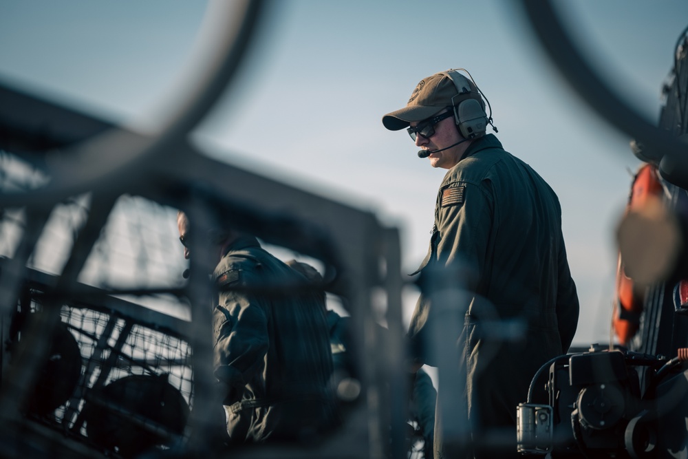 U.S. Marines and Sailors conduct the Annual Amphibious Mobility Exercise at MCAF