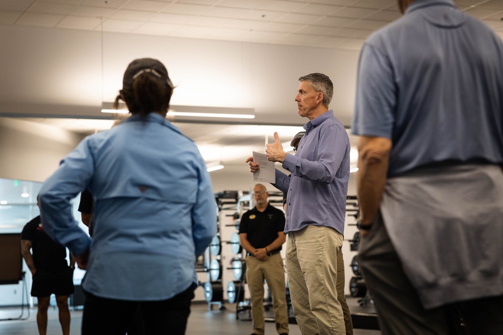 BENS Tour the WARR Center on MCB Camp Lejeune 2024