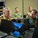 The Combat Center demonstrates capabilities to naval attachés from various nations