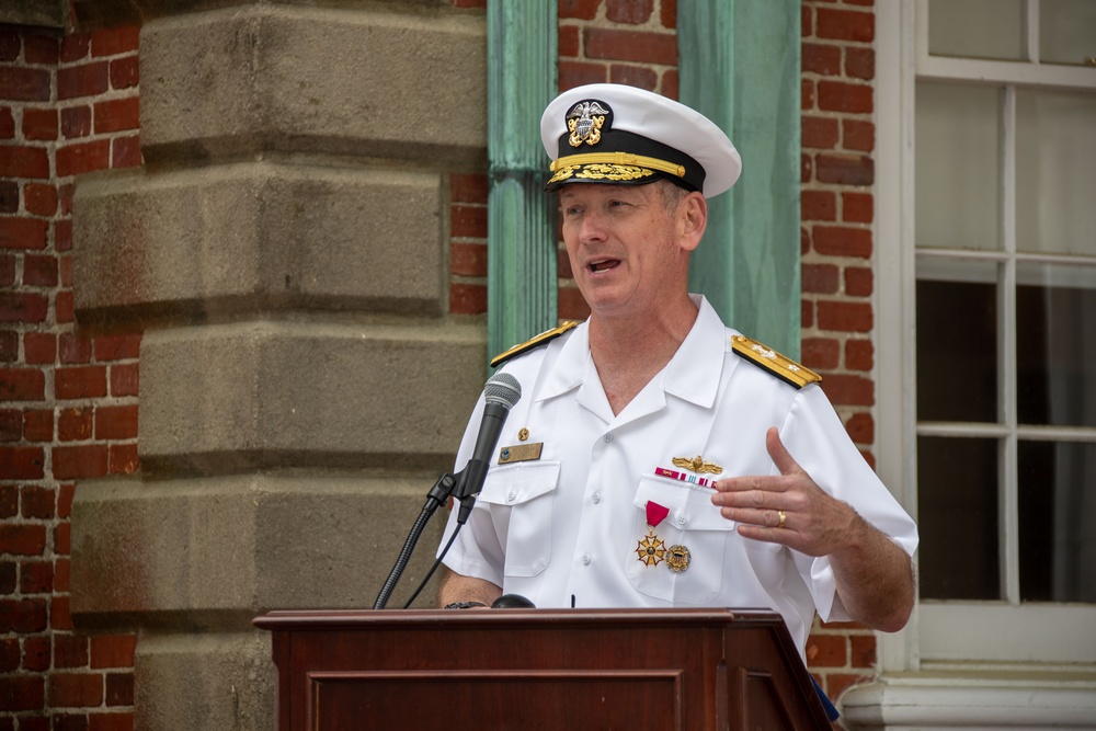 Rear Adm. Thomas P. Moninger assumes command as Commander, Carrier Strike Group (CSG) 12