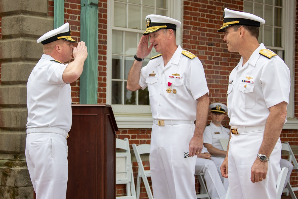 Rear Adm. Thomas P. Moninger assumes command as Commander, Carrier Strike Group (CSG) 12