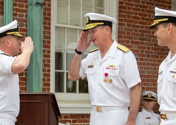 Carrier Strike Group 12 Holds Change of Command Ceremony