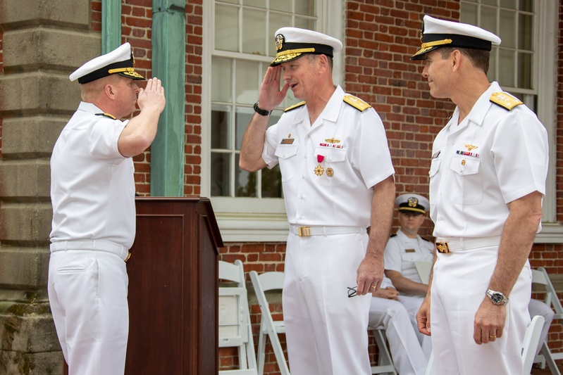 Carrier Strike Group 12 Holds Change of Command Ceremony