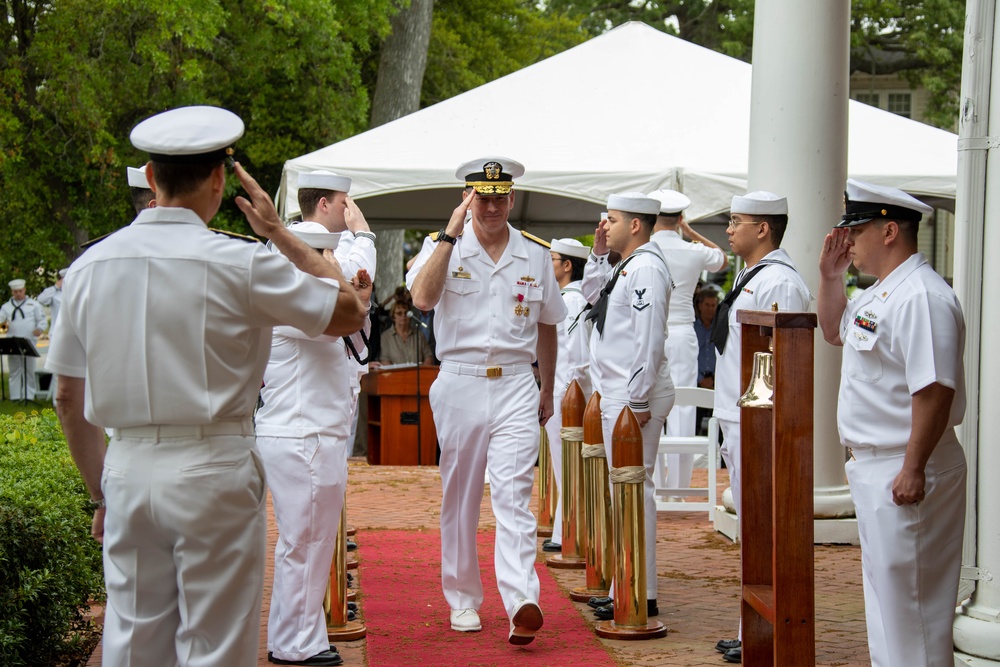 Rear Adm. Thomas P. Moninger assumes command as Commander, Carrier Strike Group (CSG) 12