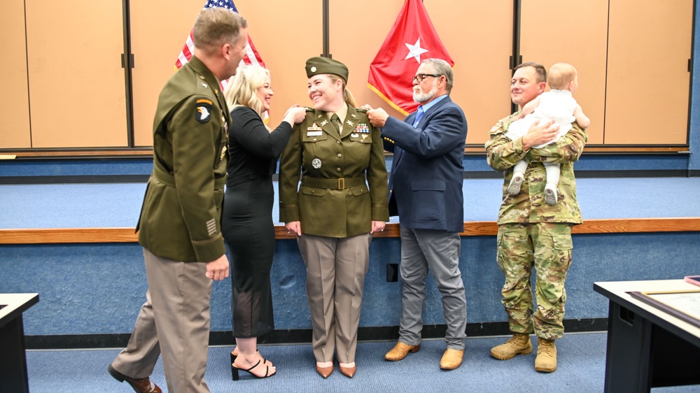 Capt. Gabriel Bull promoted to Major