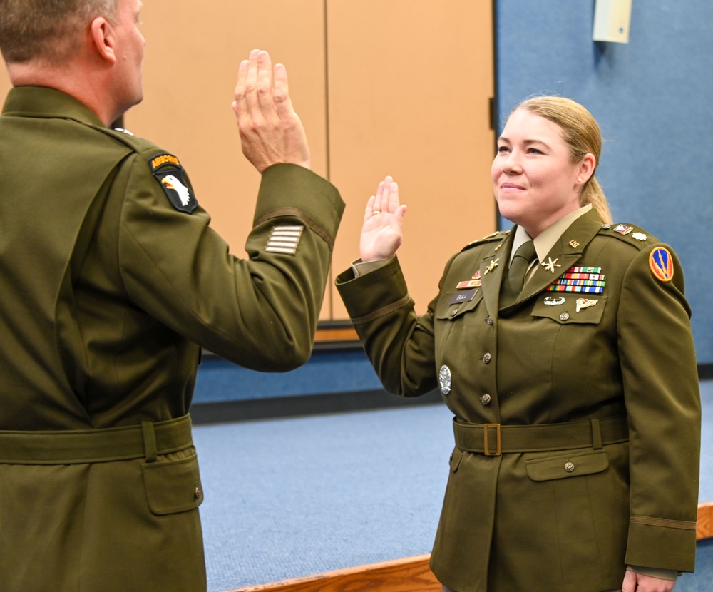 Capt. Gabriel Bull promoted to Major