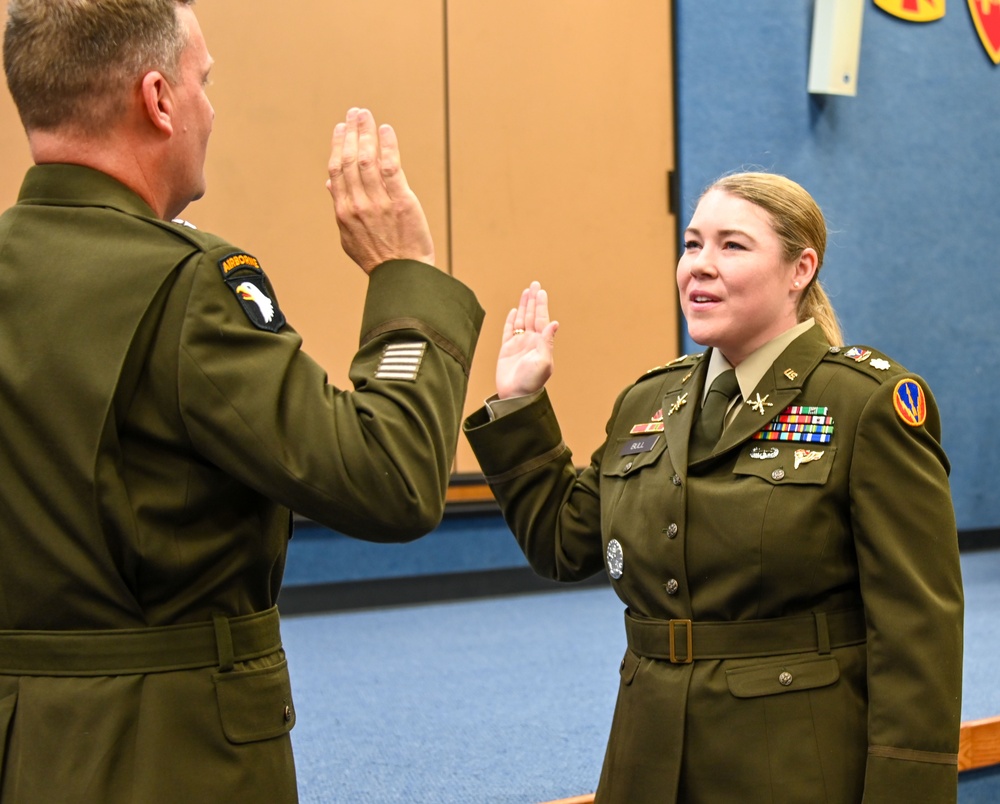 Capt. Gabriel Bull promoted to Major