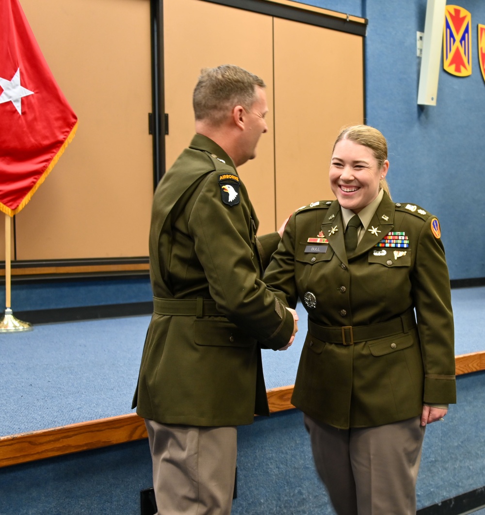 Capt. Gabriel Bull promoted to Major