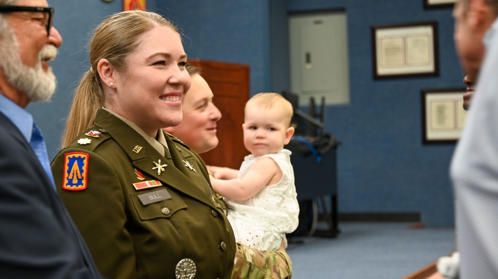 Capt. Gabriel Bull promoted to Major