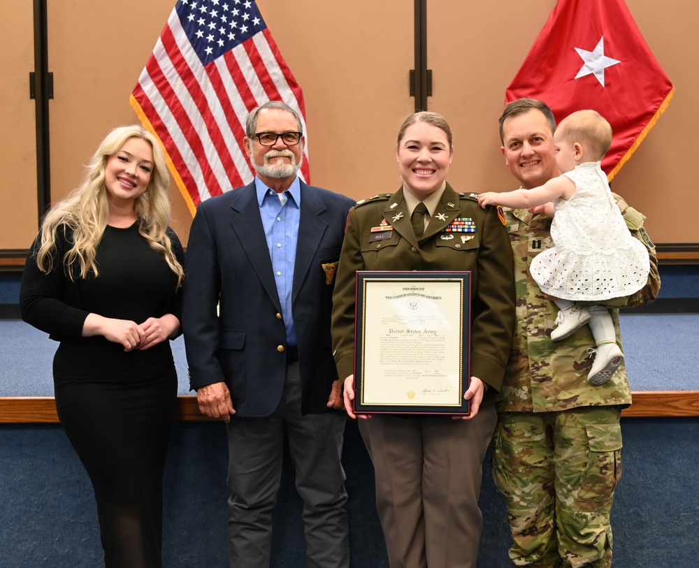 Capt. Gabriel Bull promoted to Major