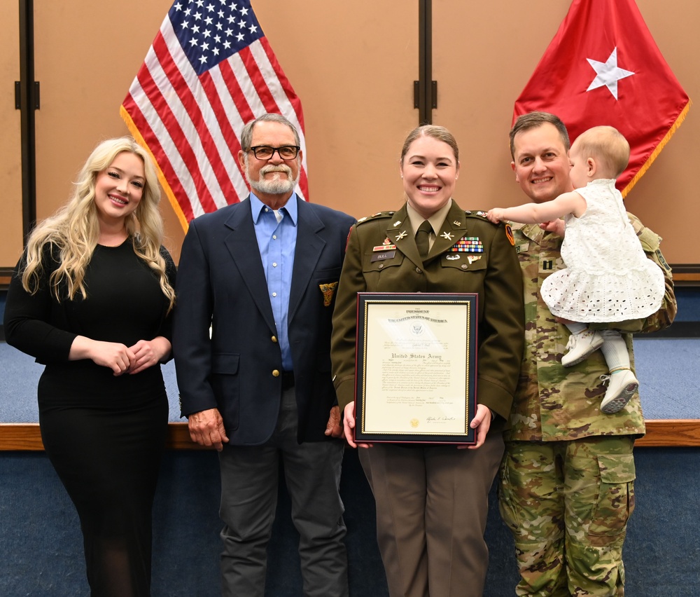 Capt. Gabriel Bull promoted to Major