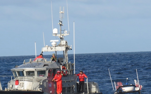 U.S. Coast Guard Cutter Active crew patrols the Eastern Pacific
