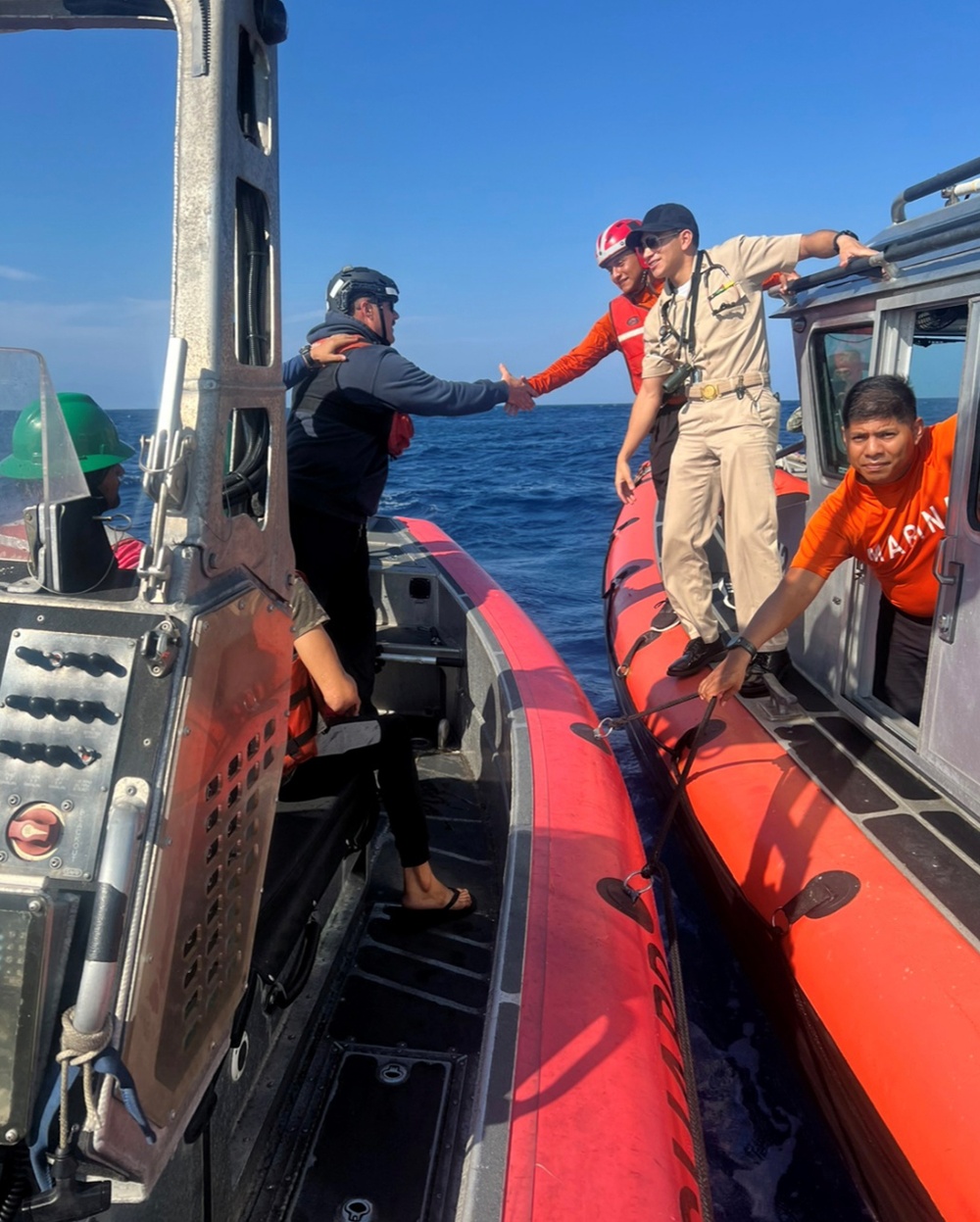 U.S. Coast Guard Cutter Active crew patrols the Eastern Pacific