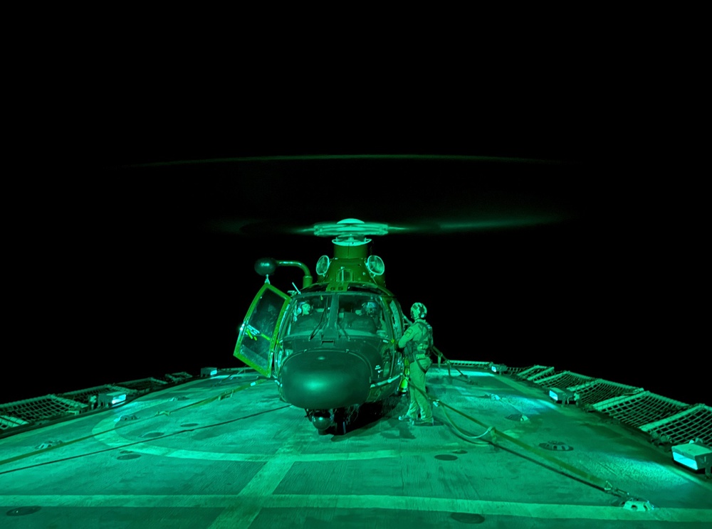 U.S. Coast Guard Cutter Active crew patrols the Eastern Pacific