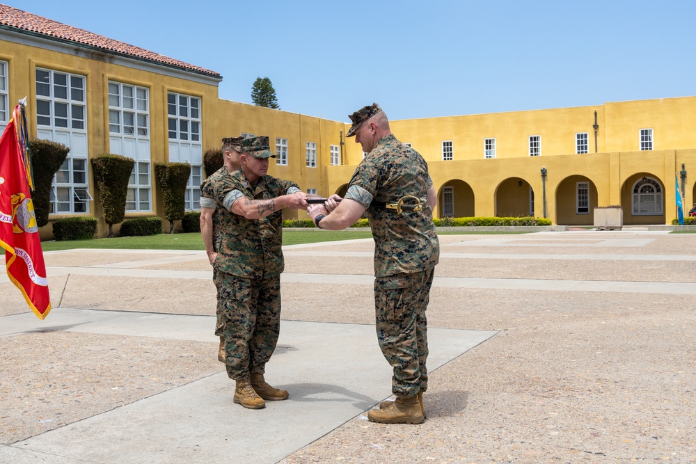 12th MCD Sergeant Major Relief and Appointment