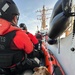 Coast Guard Cutter Adelie crew rescues man and dog after fishing vessel sinks near Henry Island, Washington