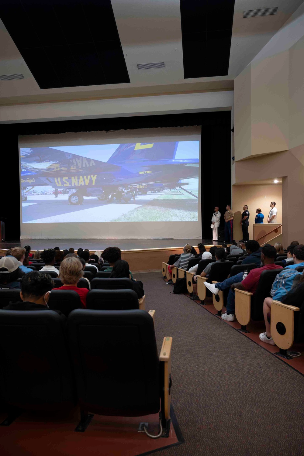 Blue Angels Visit Vero Beach High School