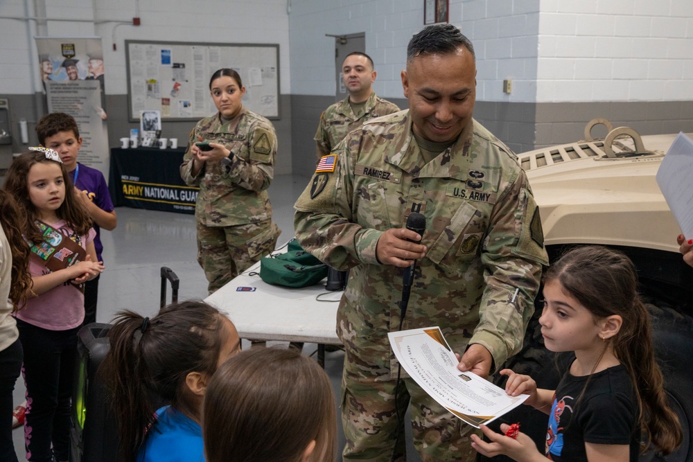 Riverdale Armory Girl Scout U.S. Army Pride Patch Event