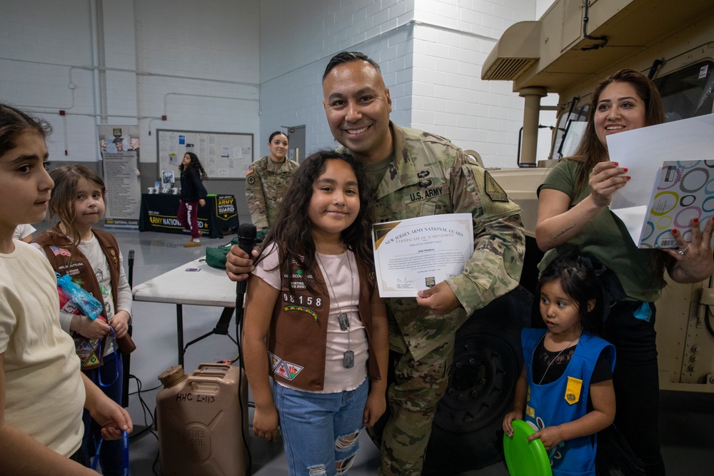 Riverdale Armory Girl Scout U.S. Army Pride Patch Event