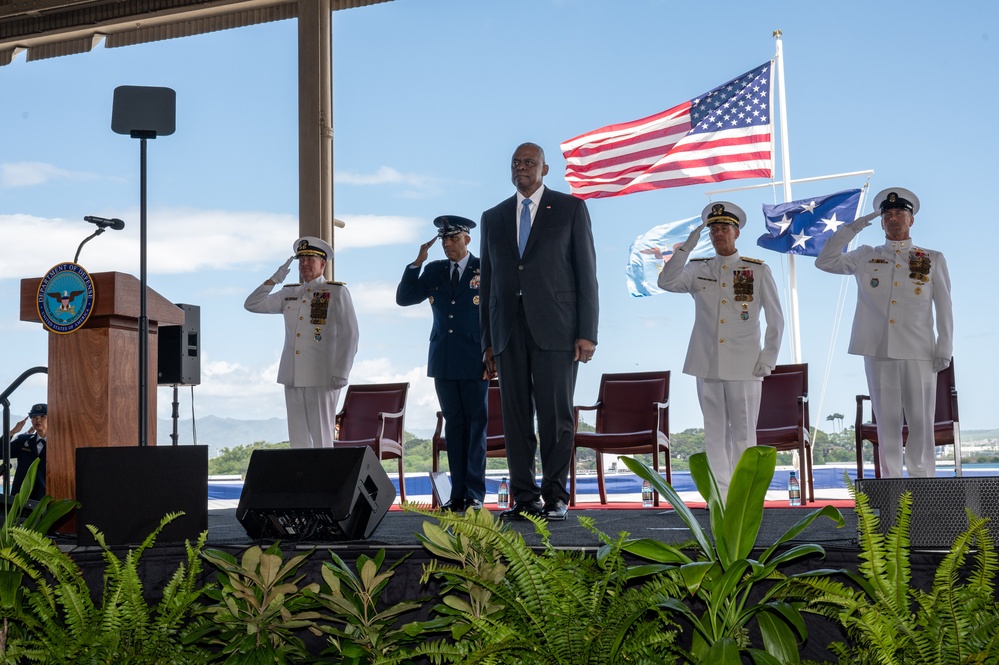 USINDOPACOM Change of Command