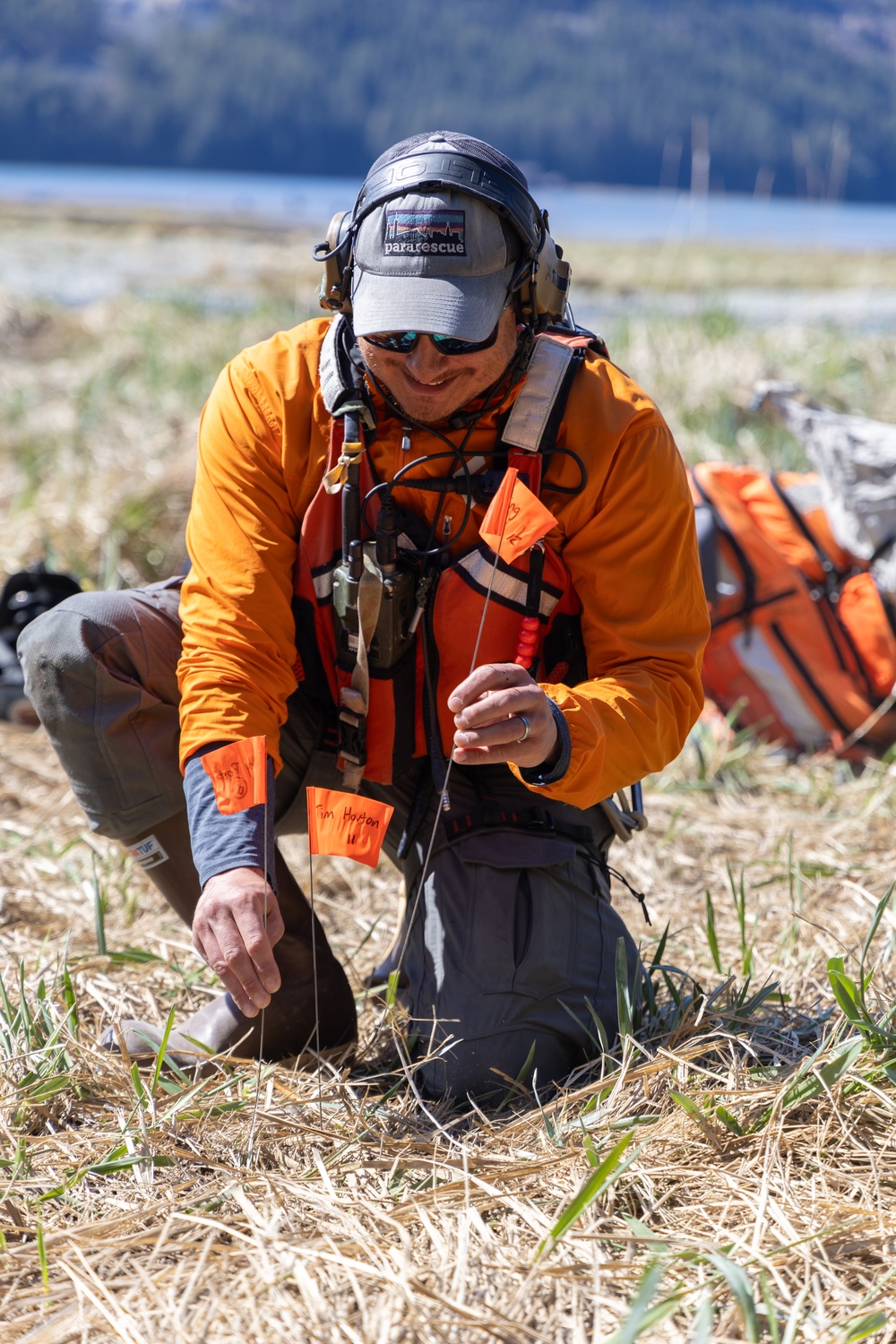 Coast Guard, Air Force, Sitka Mountain Rescue crews conduct exercises near Sitka, Alaska